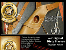 Tablet Screenshot of lawmanleathergoods.com